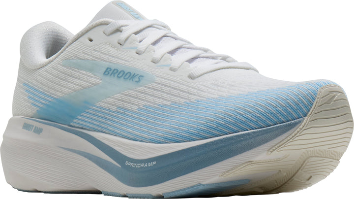 Brooks Ghost AMP Womens Running Shoes - White