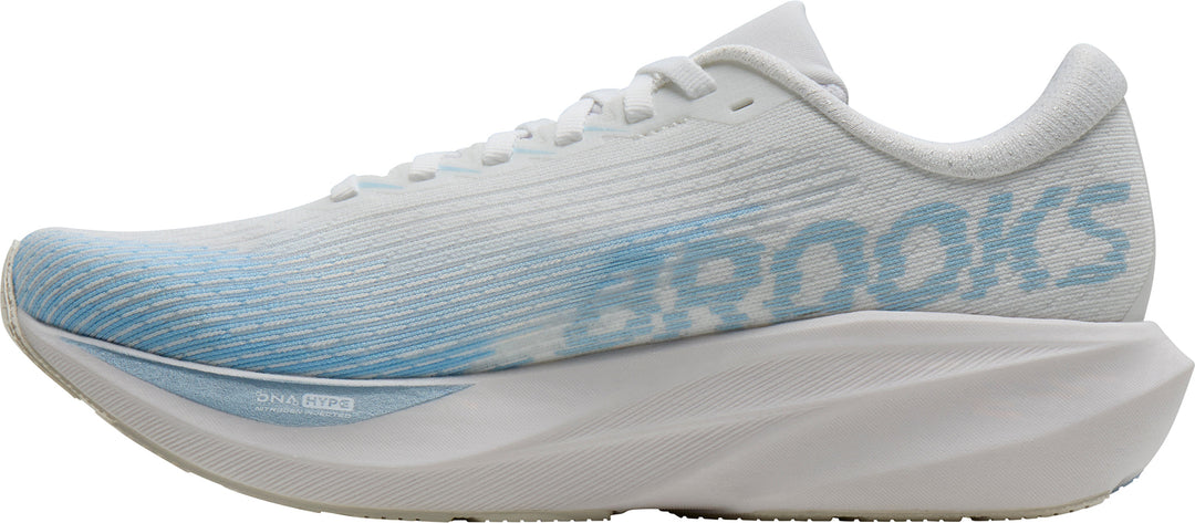 Brooks Ghost AMP Womens Running Shoes - White