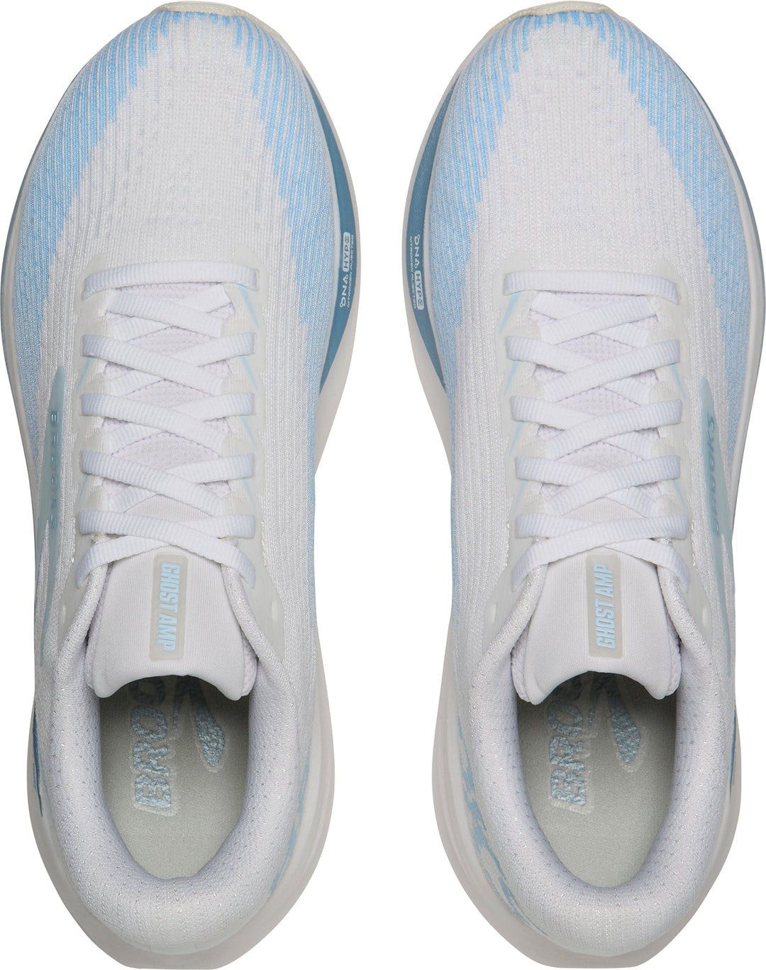 Brooks Ghost AMP Womens Running Shoes - White