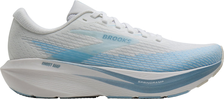 Brooks Ghost AMP Womens Running Shoes - White