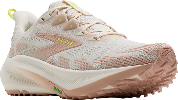 Brooks Ghost Trail Womens Running Shoes - Cream