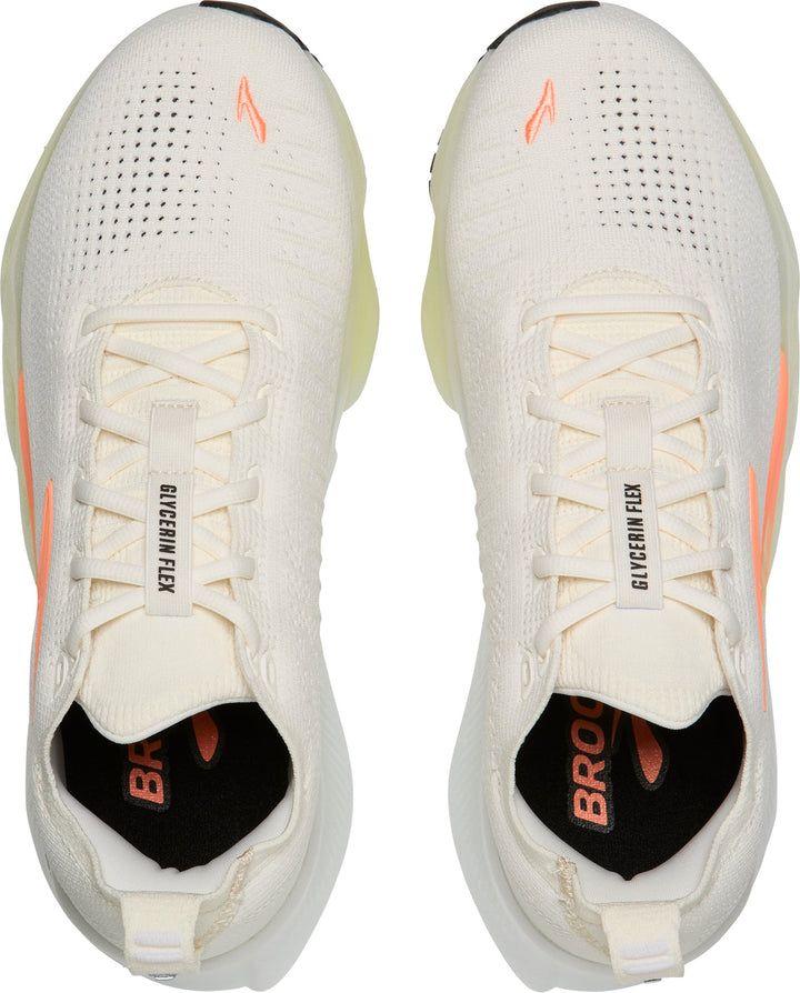 Brooks Glycerin Flex Womens Running Shoes - White