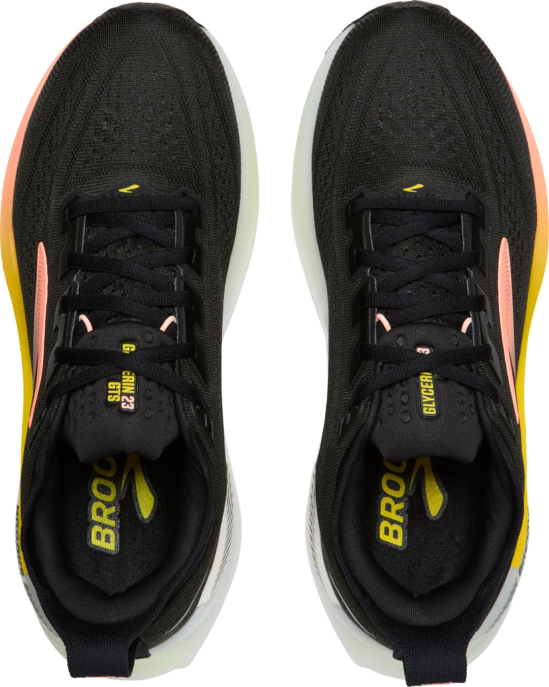 Brooks Glycerin GTS 23 Womens Running Shoes - Black