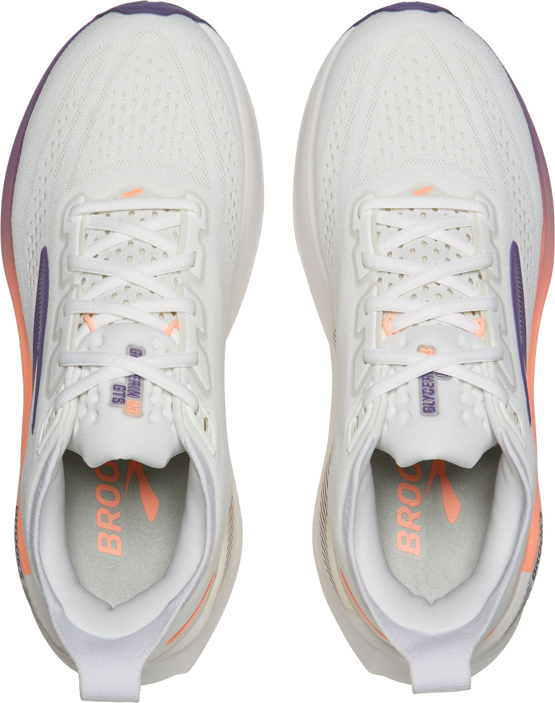 Brooks Glycerin GTS 23 Womens Running Shoes - White