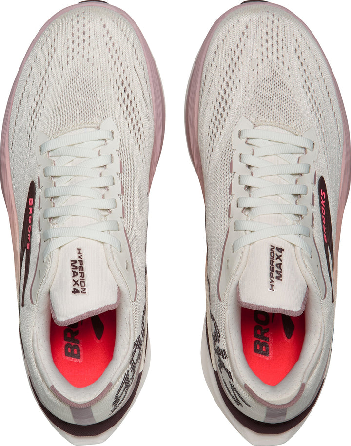Brooks Hyperion Max 4 Womens Running Shoes - Cream