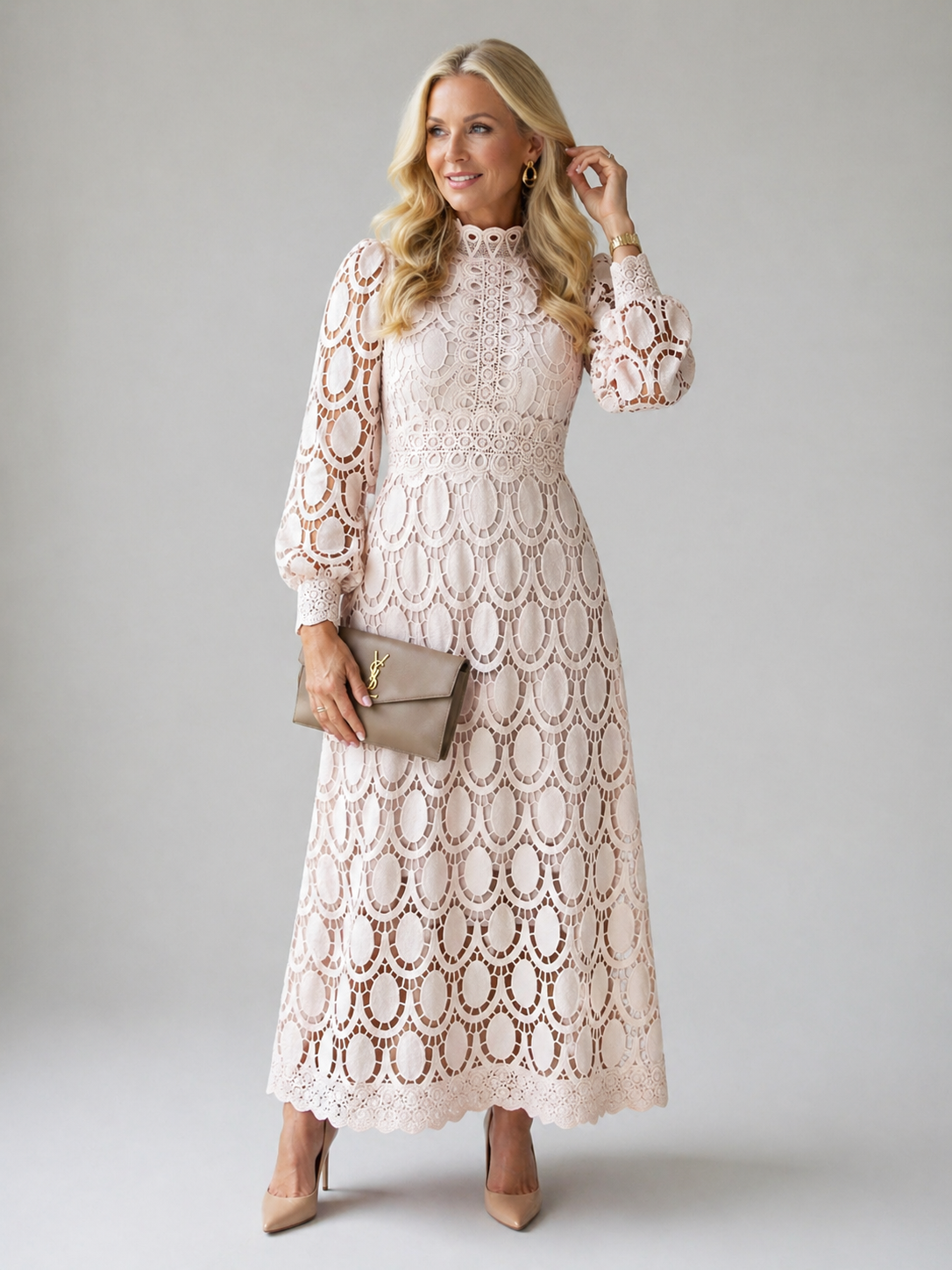 Grace & Annalee™ | Lace Midi Dress