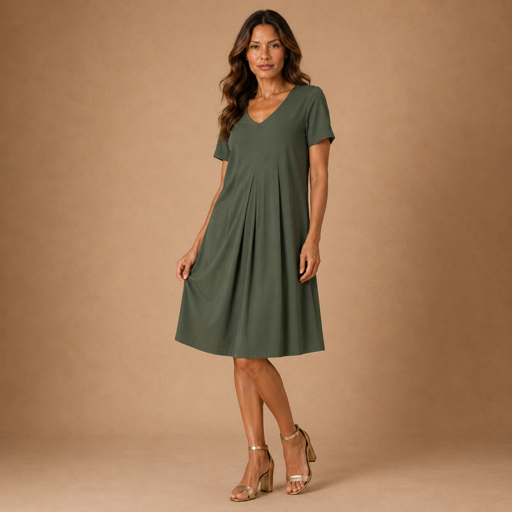 LEILA | Easy Casual Flow Dress