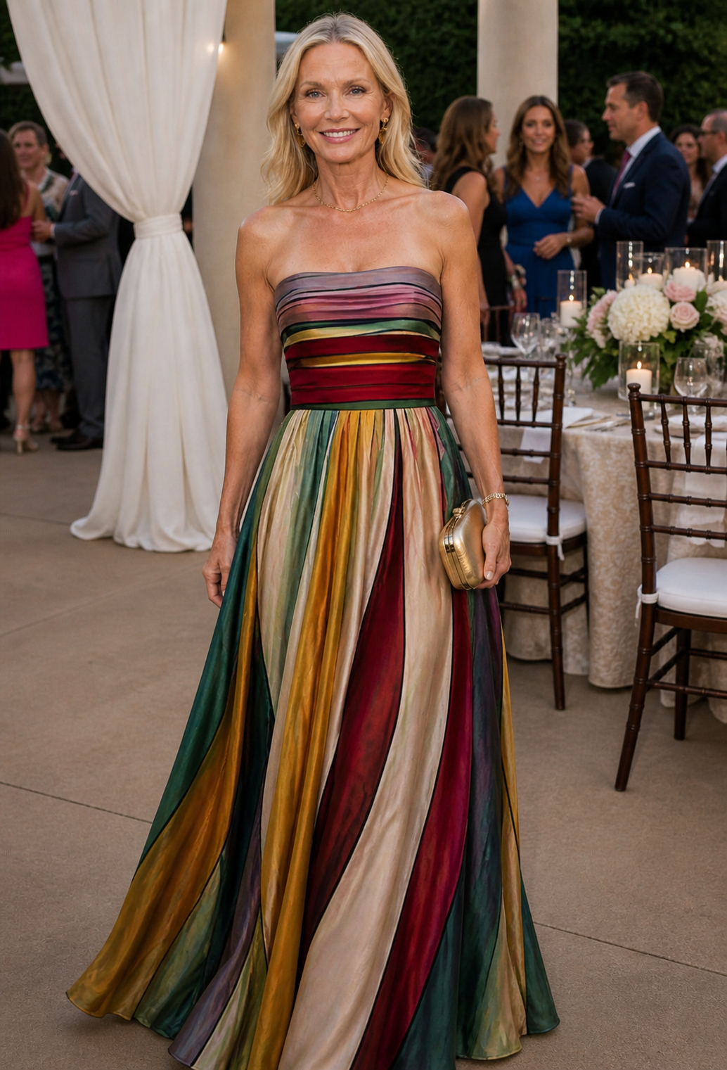 Grace & Annalee™ | Effortless Strapless A-Line Dress