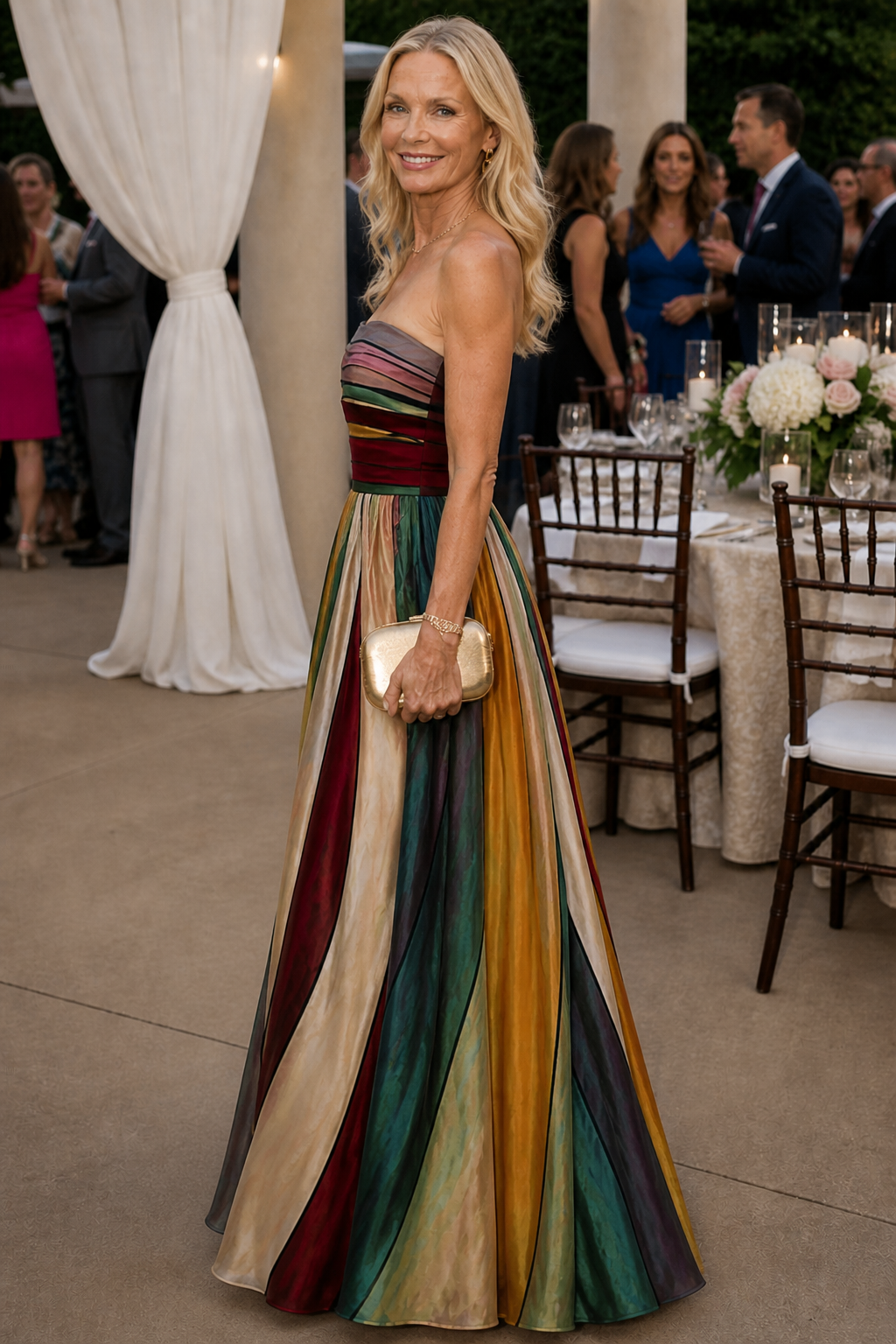 Grace & Annalee™ | Effortless Strapless A-Line Dress