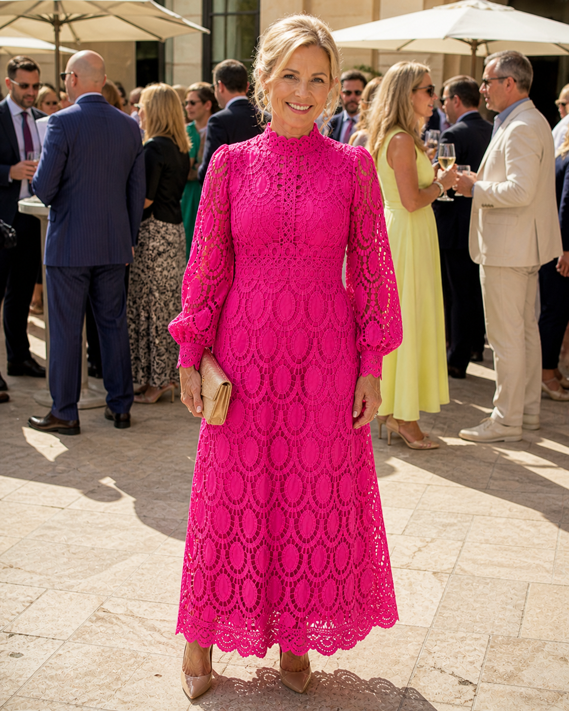 Grace & Annalee™ | Lace Midi Dress