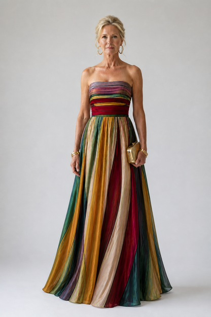 Grace & Annalee™ | Effortless Strapless A-Line Dress