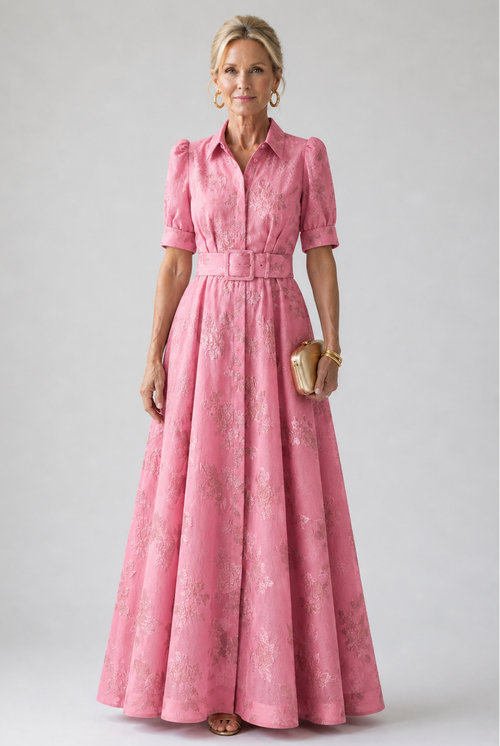 Grace & Annalee™ | Belted Floral Maxi Dress