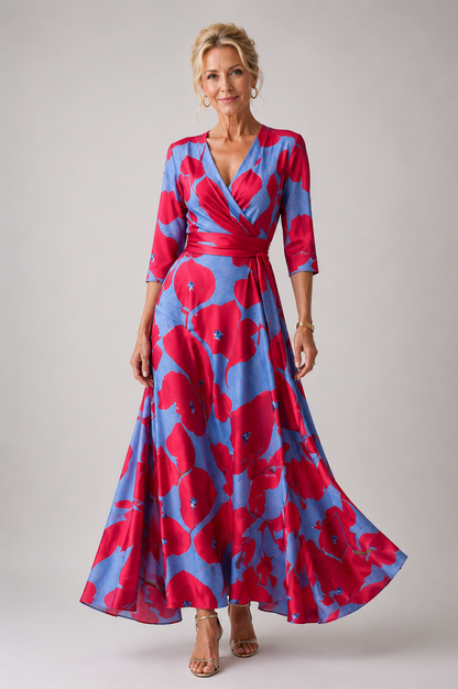 Grace & Annalee™ | Comfortable dress for every day with V-neck