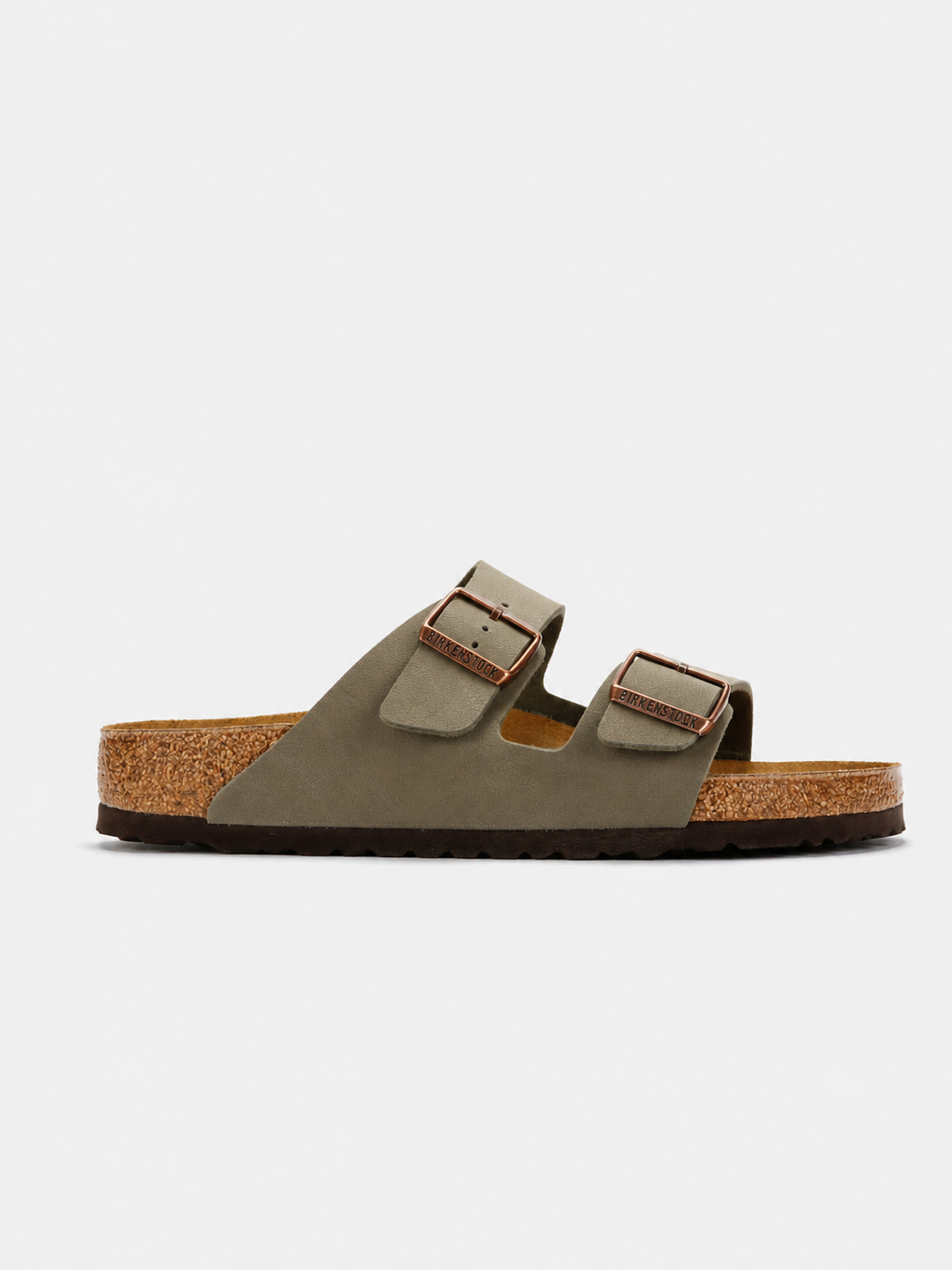 Birkenstock Arizona Birko Flor Nubuck Stone