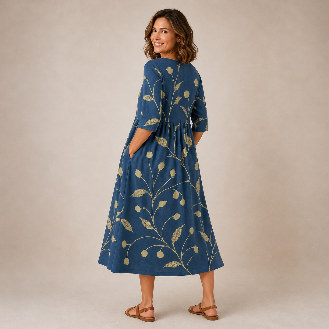 LILY | Midi Dress - Effortless Comfort
