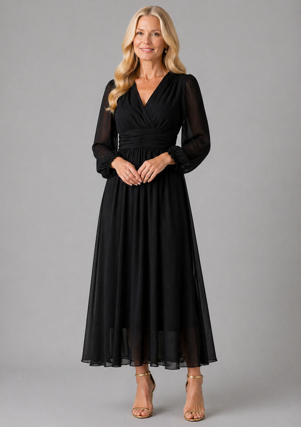 Grace & Annalee™ | Elegant Wrap Dress