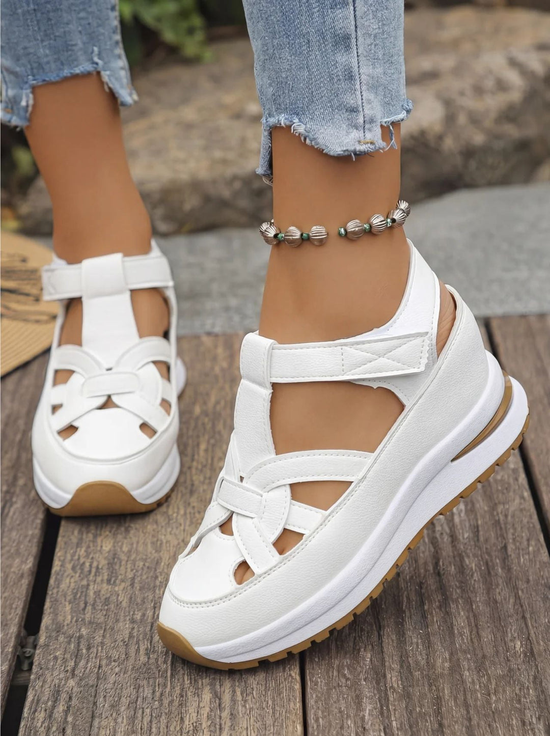DAHLIA | Comfortable Wedge Sandals for Women