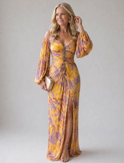 Grace & Annalee™ | Elegant Dress with V-Neck