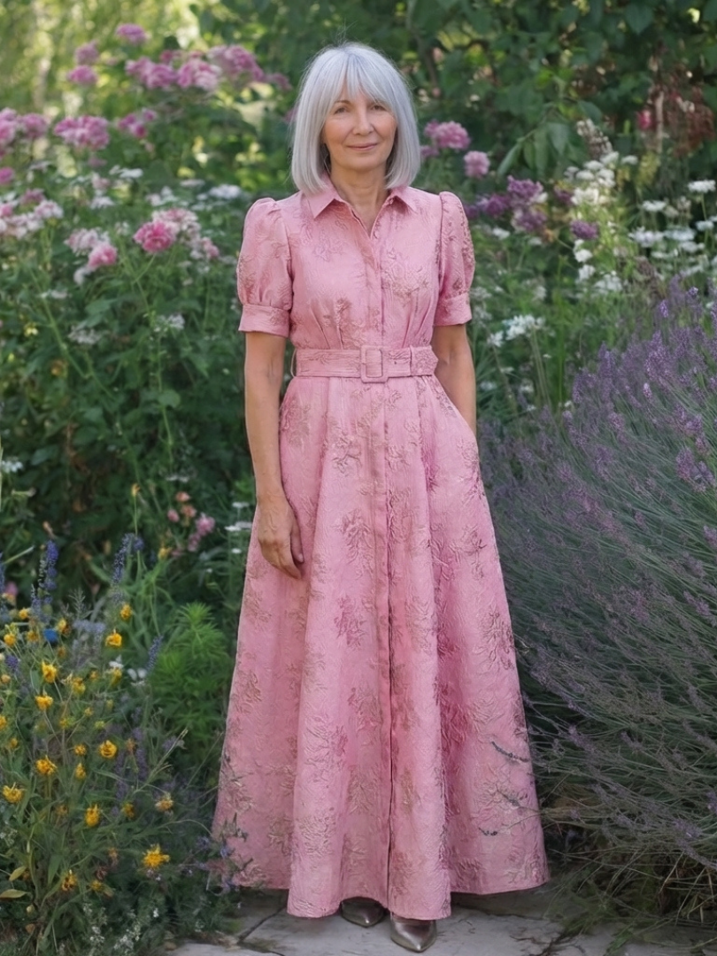 Grace & Annalee™ | Belted Floral Maxi Dress