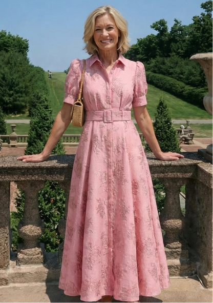 Grace & Annalee™ | Belted Floral Maxi Dress