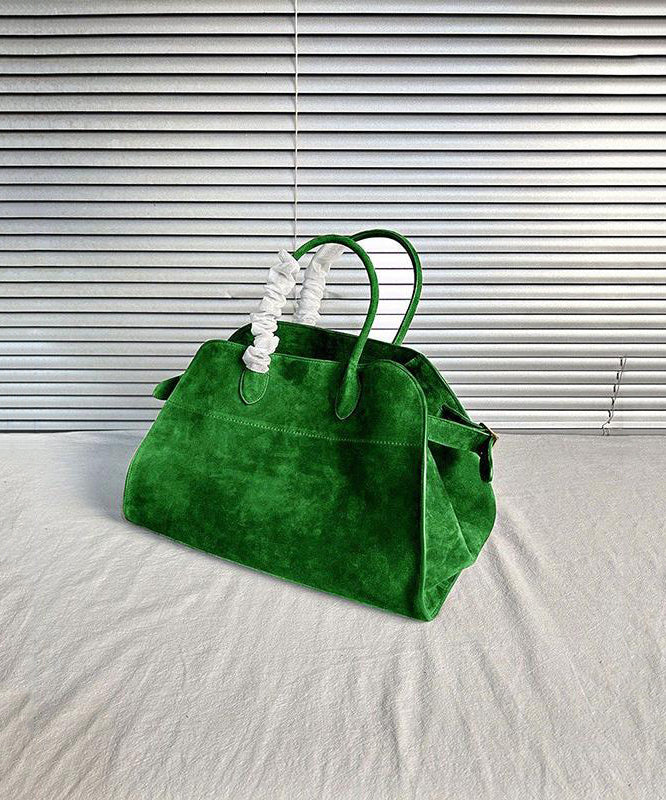 Fashion dark blue Large Capacity Suede Tote Handbag