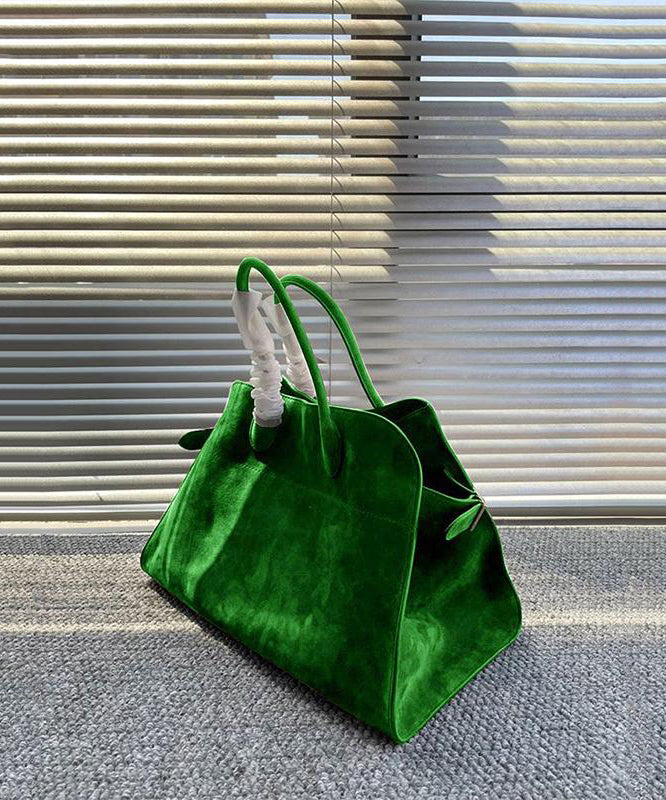 Fashion Red Large Capacity Suede Tote Handbag