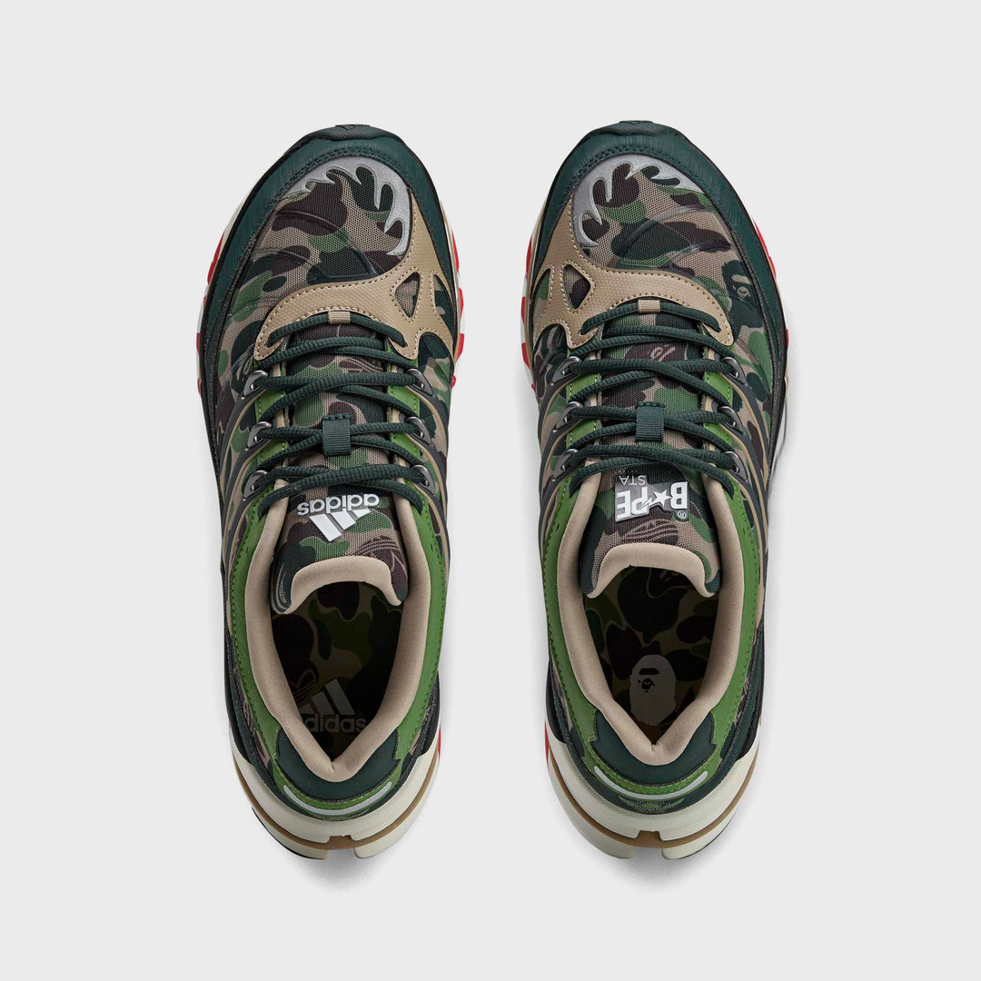 adidas x BAPE Adistar HRMY - Hemp / Iron Metallic / Off White