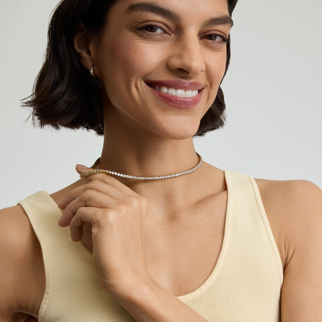 Luxe Tennis Necklace