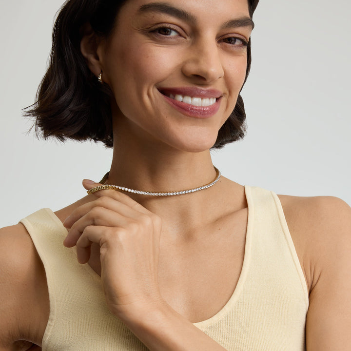 Luxe Tennis Necklace