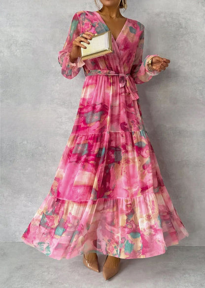 Grace & Annalee™ | Wrap Dress with Floral Print