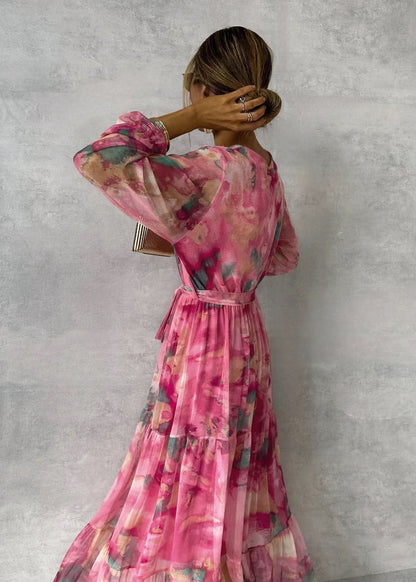Grace & Annalee™ | Wrap Dress with Floral Print