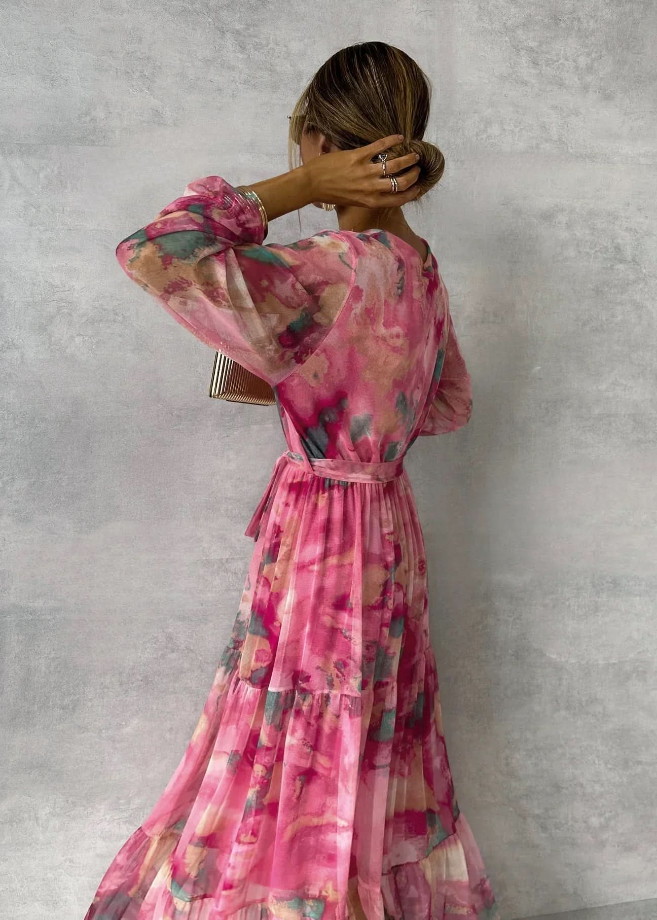 Grace & Annalee™ | Wrap Dress with Floral Print