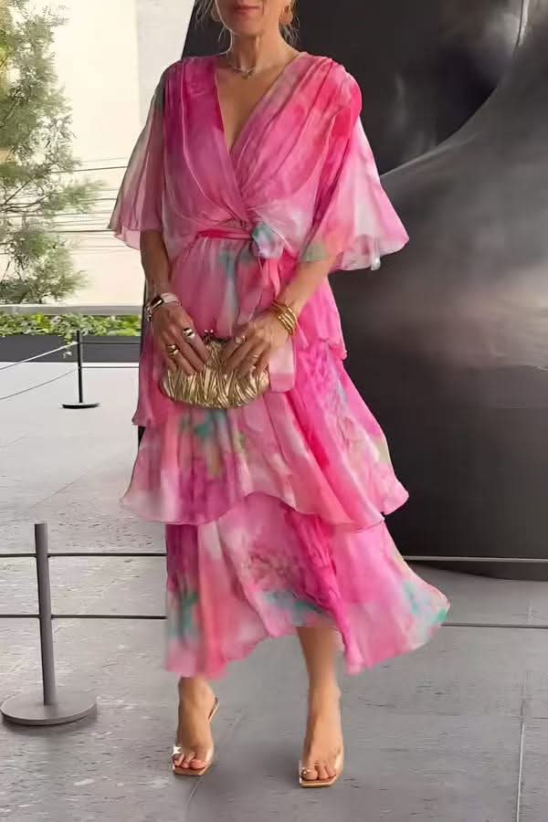 Grace & Annalee™ |Layered Floral Sun Dress
