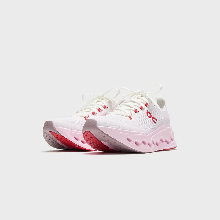On Running WMNS Cloudsurfer Max - Ivory White / Light Pink