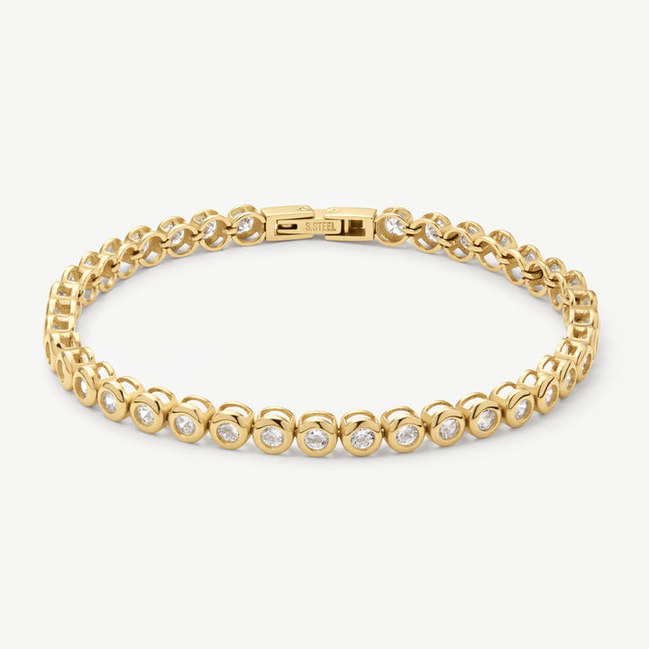 Classic Bezel Tennis Bracelet