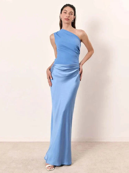 Grace & Annalee™ | Maxi Dress with a Guilt in Satin