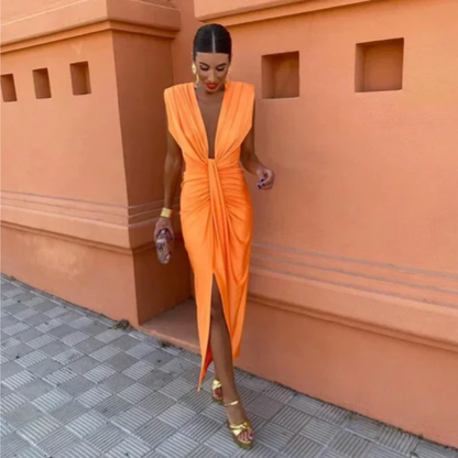 Stella & Grace™ | Elegant Pleated Dress