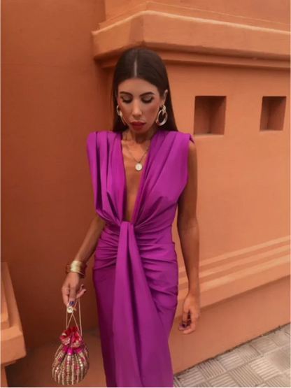 Grace & Annalee™ | Elegant Pleated Dress