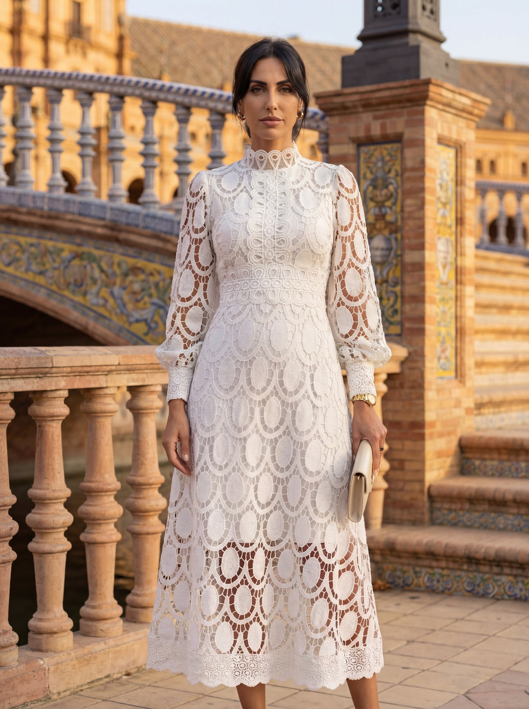 CLAIRE | Maxi Dress with Long Sleeves