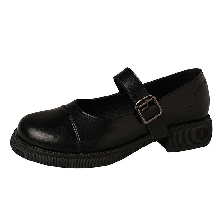 White Faux Leather Fashion Splicing Flat Feet Shoes
