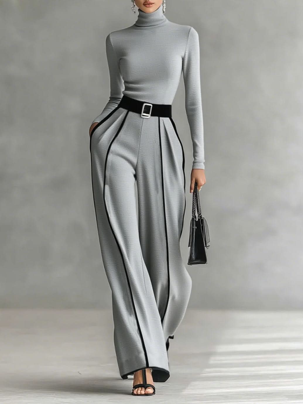 Vera™ | Elegant set with contrast detail