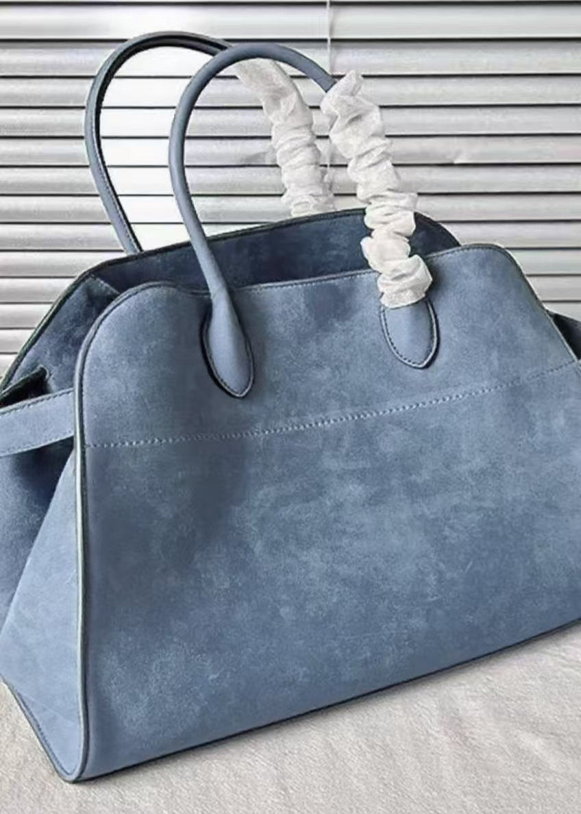 Fashion Yellow Large Capacity Suede Tote Handbag