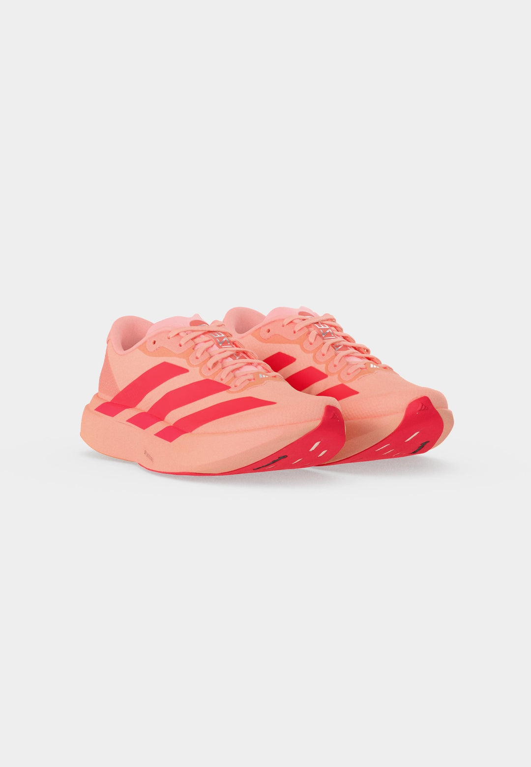 Adidas Performance ADIZERO EVO SL WOVEN W - frozen turbo/lucid red/silver-coloured metallic