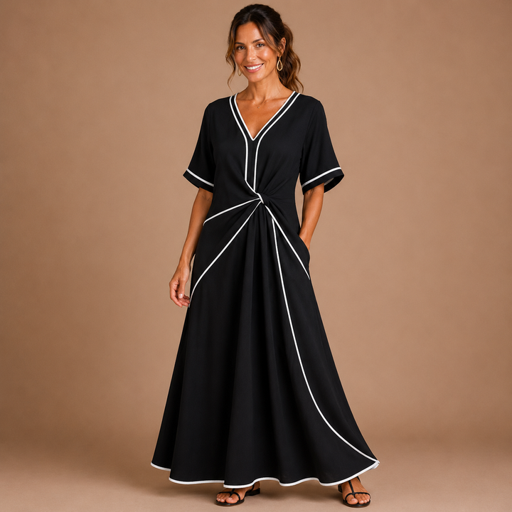 CAROL | Elegant Loose Fit Summer Maxi Dress