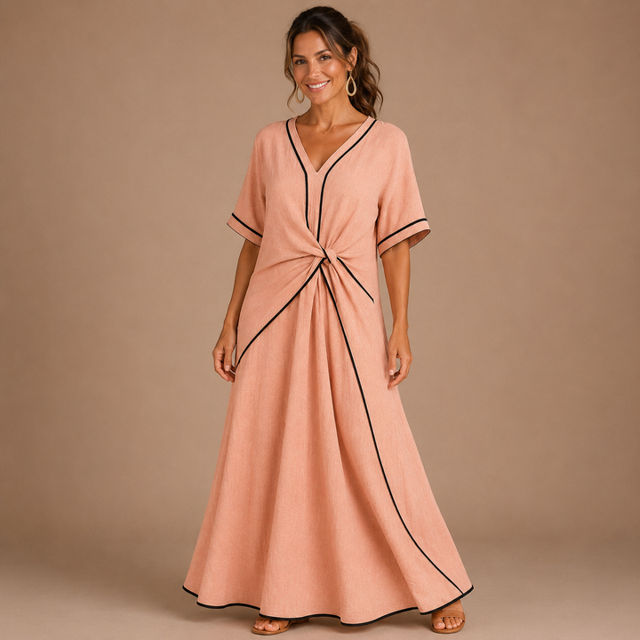 CAROL | Elegant Loose Fit Summer Maxi Dress