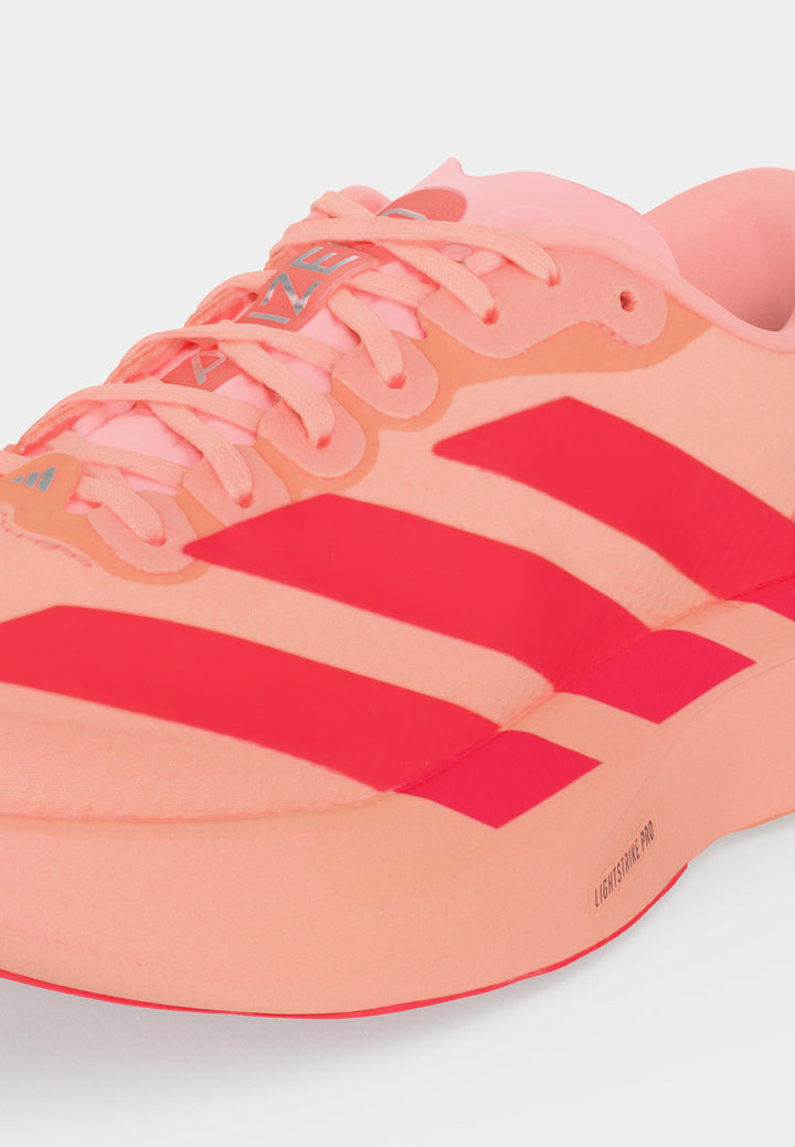 Adidas Performance ADIZERO EVO SL WOVEN W - frozen turbo/lucid red/silver-coloured metallic