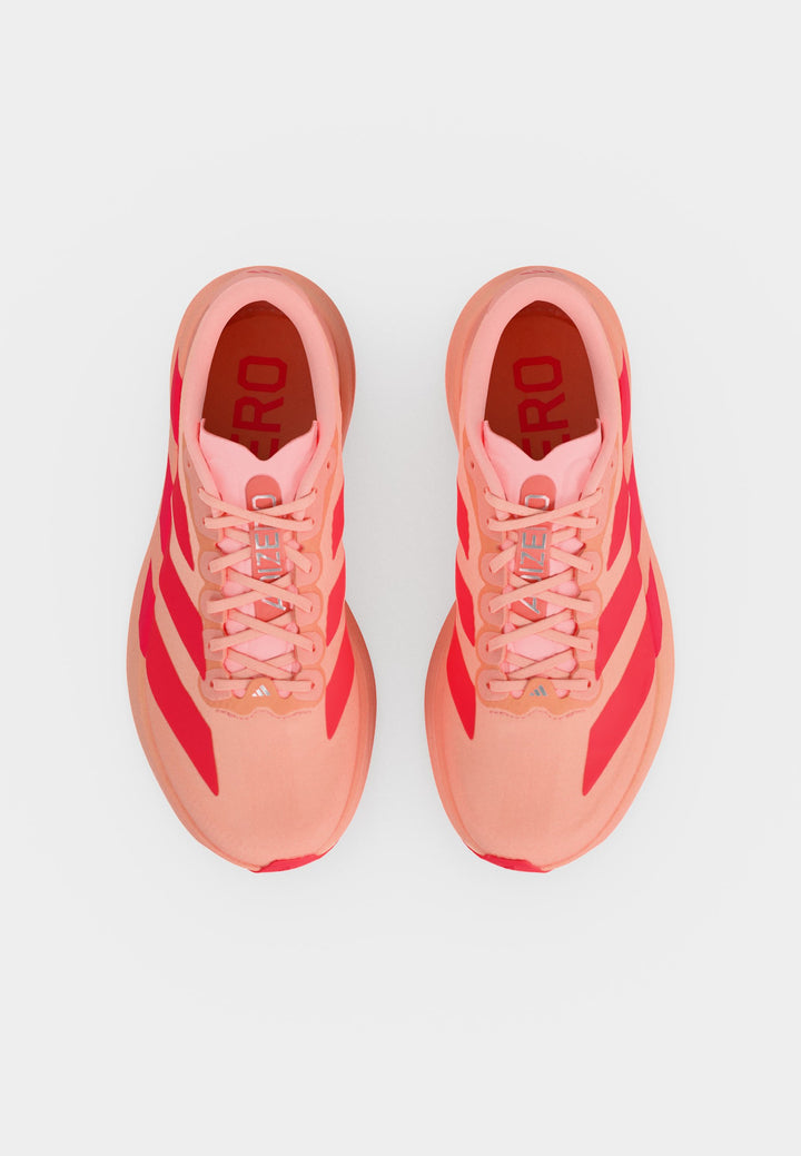 Adidas Performance ADIZERO EVO SL WOVEN W - frozen turbo/lucid red/silver-coloured metallic