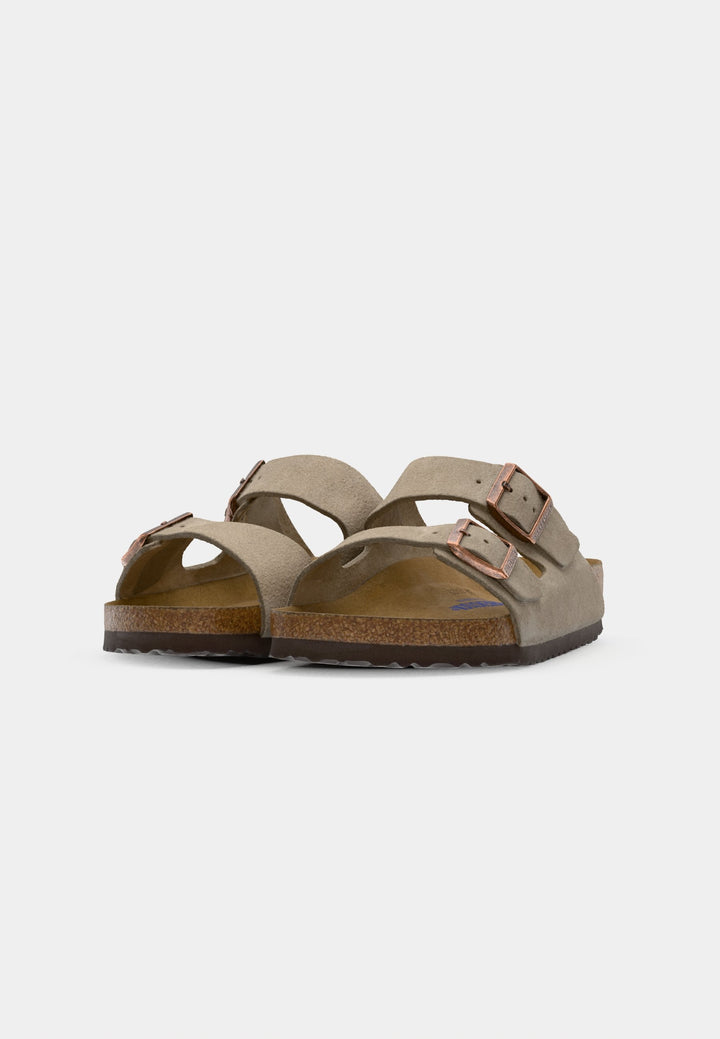 Birkenstock ARIZONA SFB LEVE TAUPEN - REGULAR - Sandals