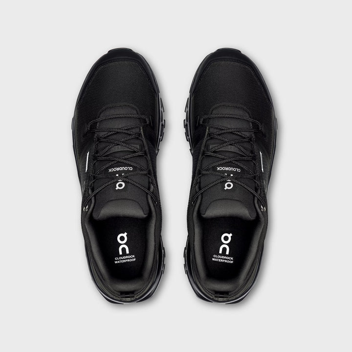 On Running Cloudrock Low Waterproof - Black
