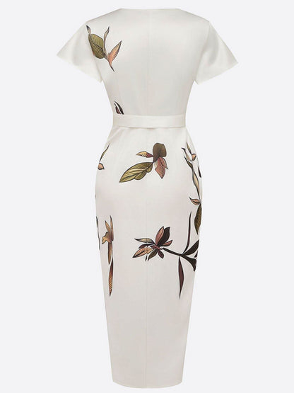 Elegant Wrap Dress